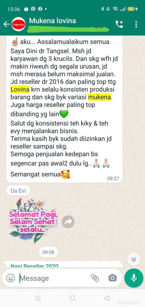 Testimoni reseller 1