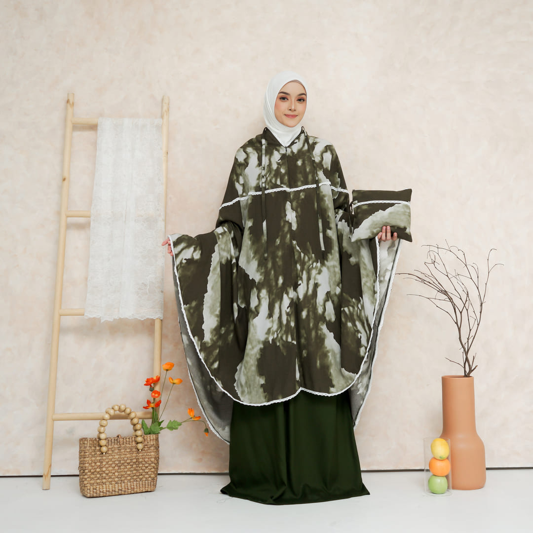 hana tiedie olive